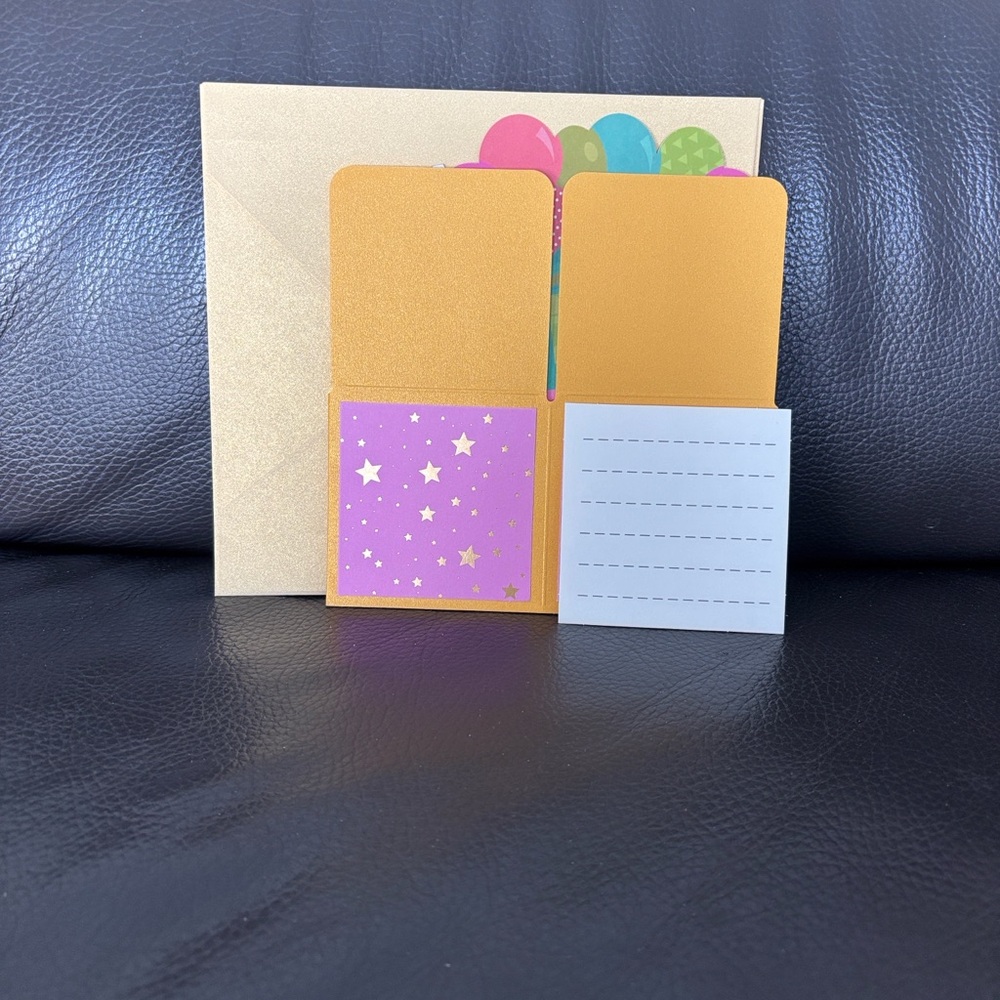 Birthday Balloon Pop-Up Card - Picture 2 of 6
